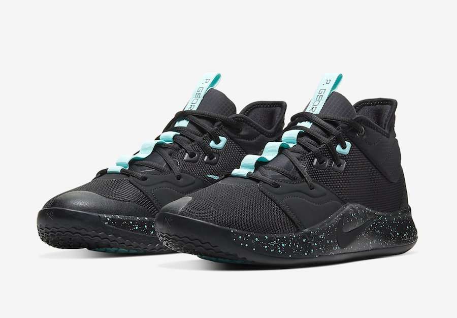 Nike PG 3 Black Light Aqua AO2607-006 Release Date Price