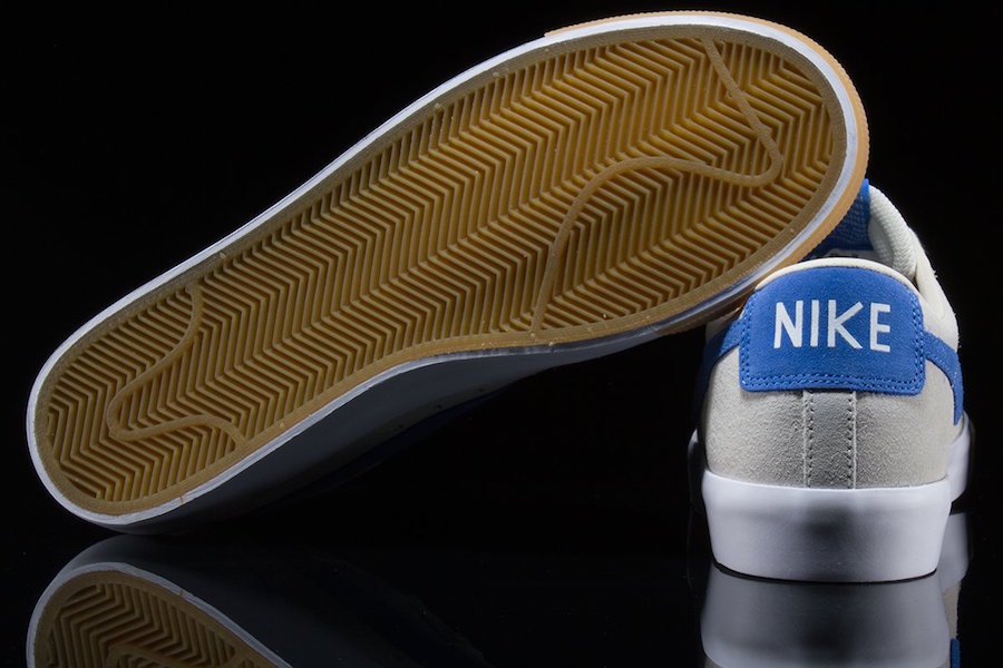 Nike SB Zoom Blazer Low GT Pale Ivory Pacific Blue 704939-103 Release Date