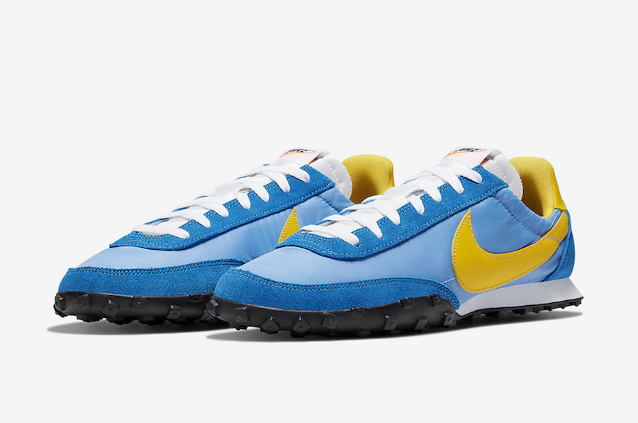 nike elite trainers blue and yellow