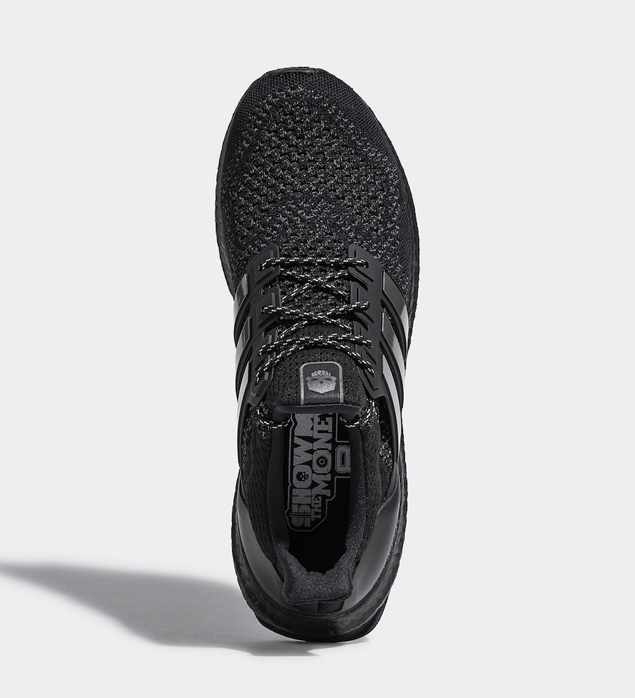 Show Me The Money adidas Ultra Boost Black FW8233 Release Date