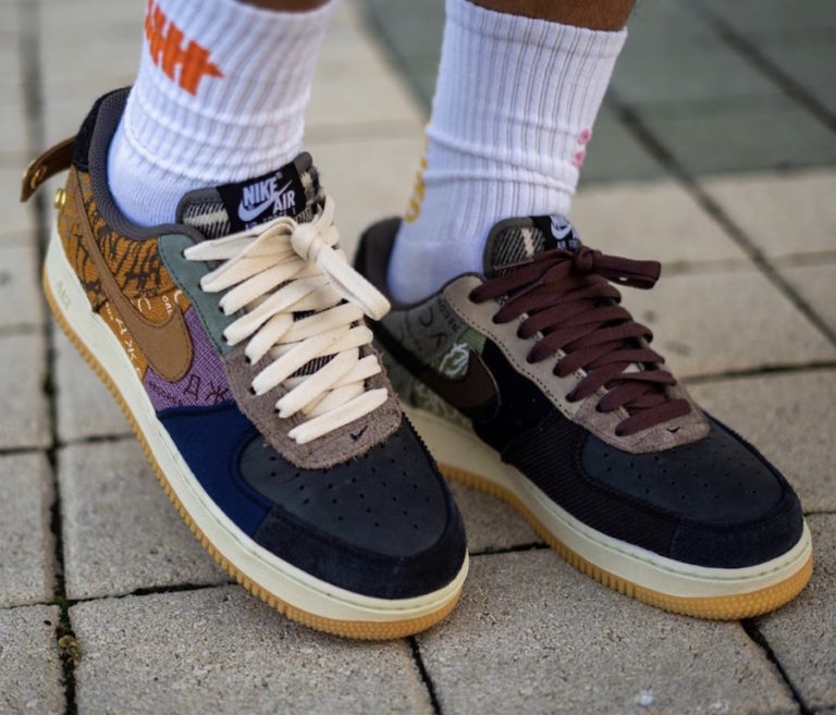 travis scott air force 1 zipper