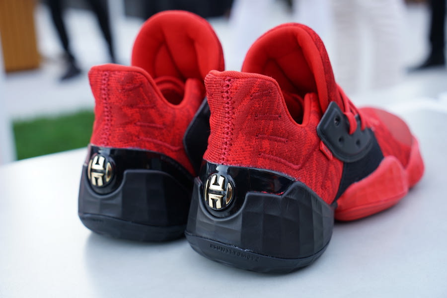 adidas Harden Vol 4 Red Black Release Date