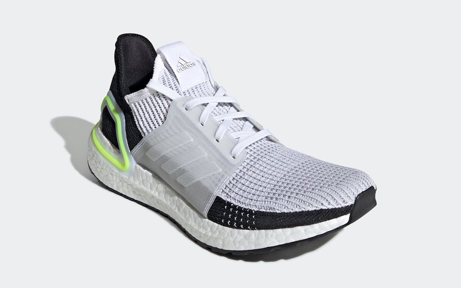 world Distinction Subsidy adidas Ultra Boost 2019 White Black Volt EF1344 Release Date - SBD