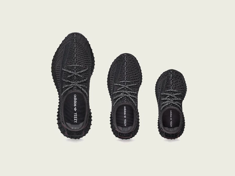 adidas Yeezy Boost 350 V2 Black Friday Family Sizing Release Date