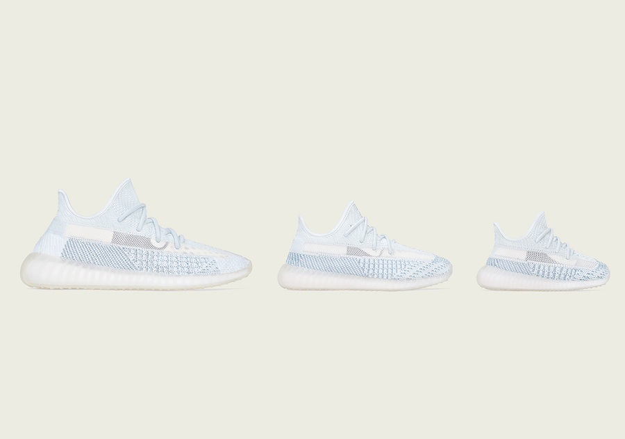 yeezy cloud white reflective price