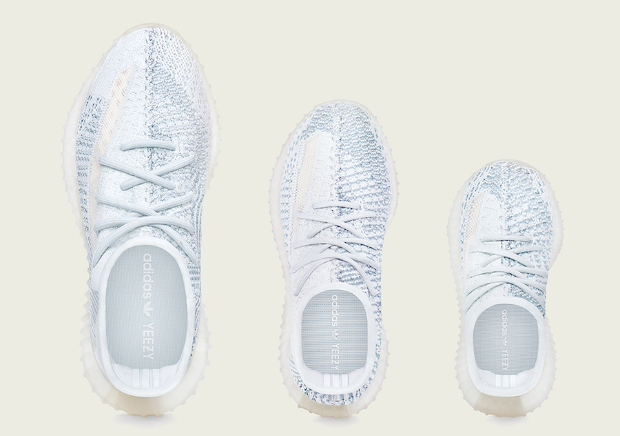 adidas Yeezy Boost 350 V2 Cloud White Reflective FW3043 Release 