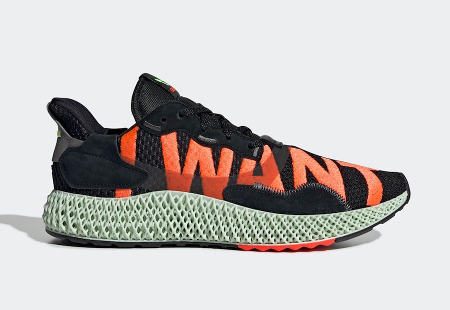 adidas ZX 4000 4D I Want I Can Black EF9625 Release Date