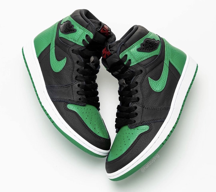 pine green jordan 1 release