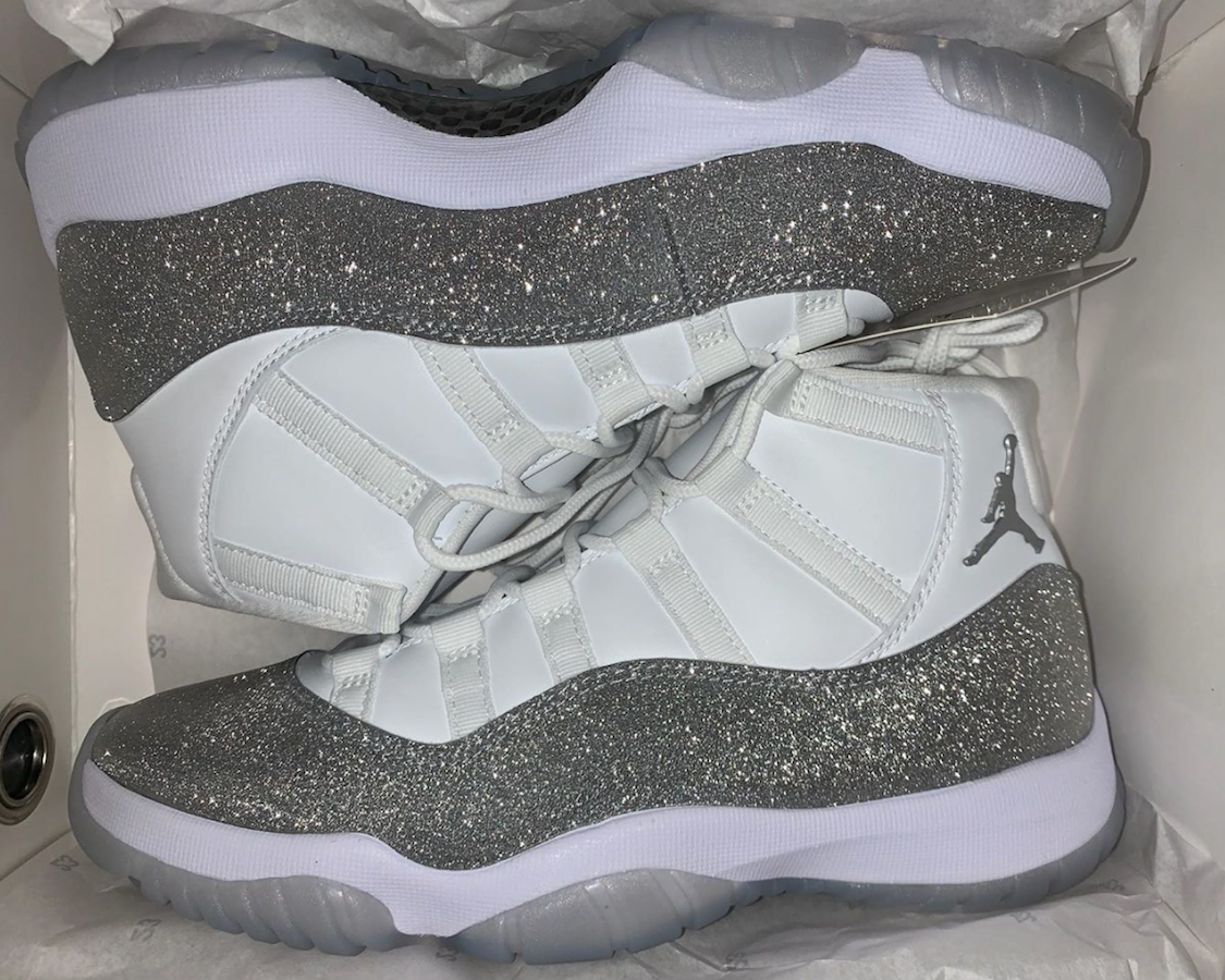 Air Jordan 11 WMNS Metallic Silver AR0715-100 Release Date