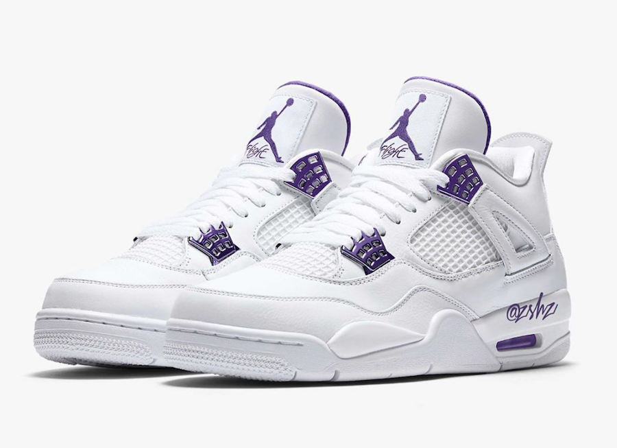 jordan 4 metallic purple retail price