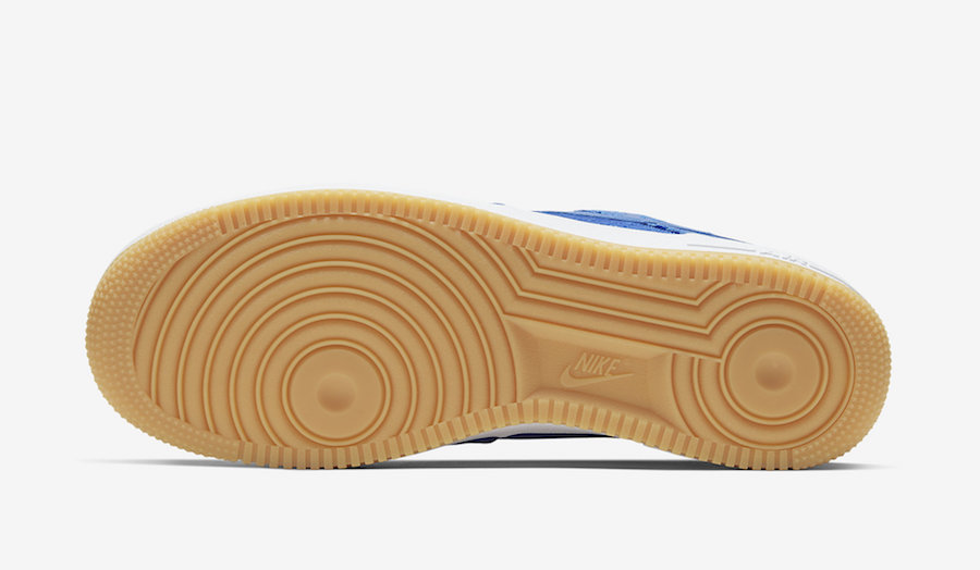 Clot Nike Air Force 1 Blue CJ5290-400 Release Date