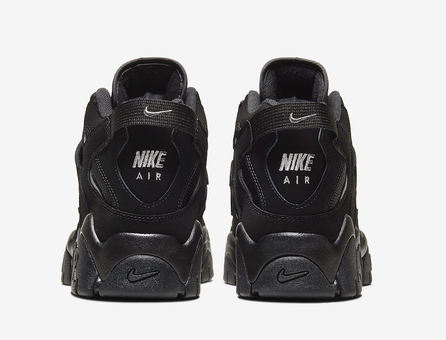 Nike Air Barrage Mid Black White AT7847-002 Release Date
