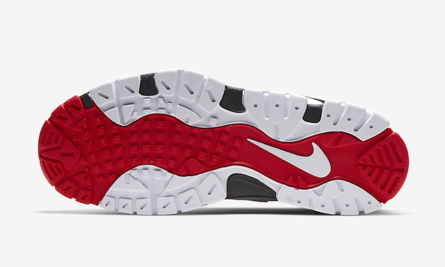 Nike Air Barrage Mid White Red AT7847-102 Release Date