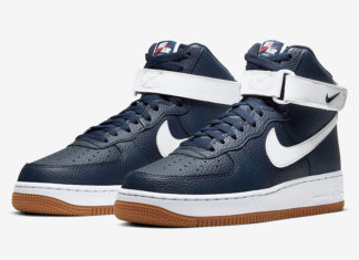 Nike Air Force 1 High Obsidian Gum AT7653-400 Release Date