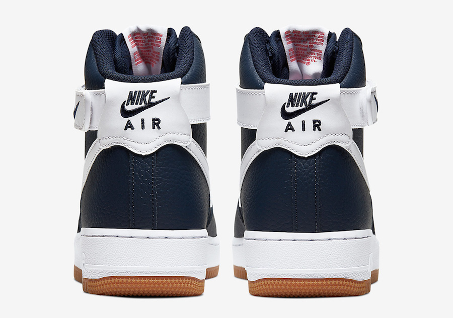 Nike Air Force 1 High Obsidian Gum AT7653-400 Release Date