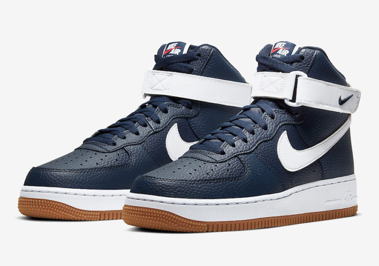 Nike Air Force 1 High Obsidian Gum AT7653-400 Release Date - SBD