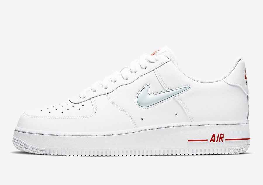 nike air force 1 essential jewel black and white