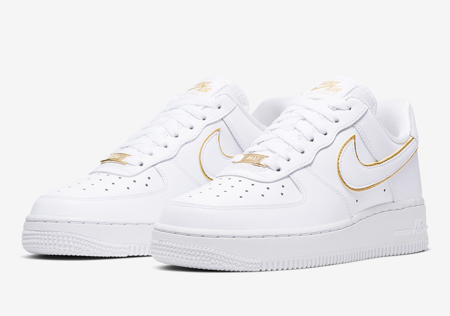 air forces with gold outline