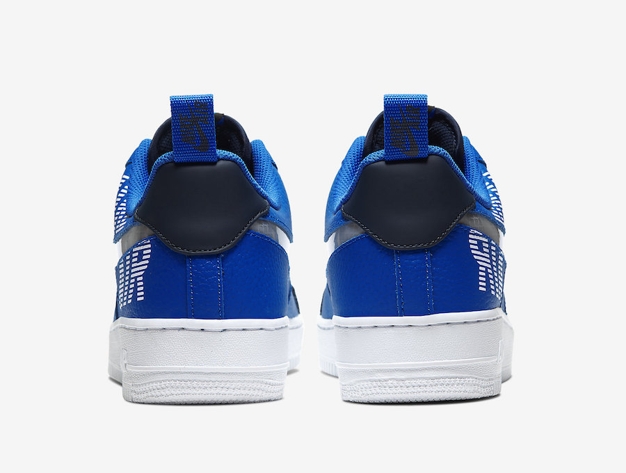 nike air force 1 under construction blue