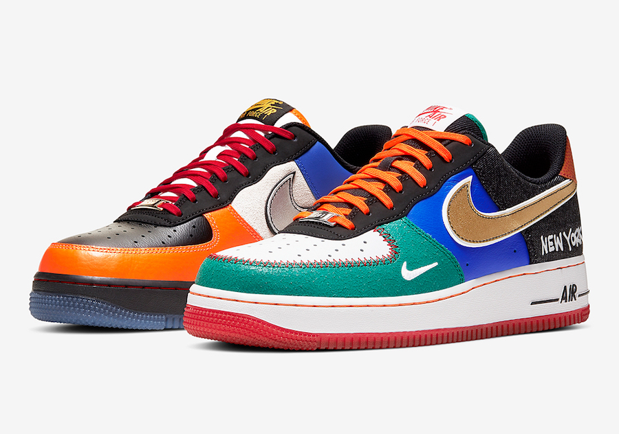 Nike Air Force 1 Low What The NYC CT3610-100 Release Date - SBD