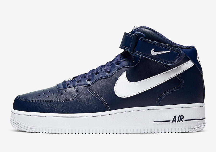 Nike Air Force 1 Mid Midnight Navy CK4370-400 Release Date