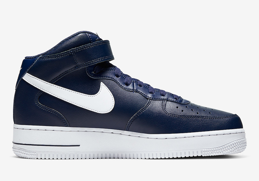 Nike Air Force 1 Mid Midnight Navy CK4370-400 Release Date