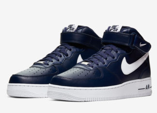 Nike Air Force 1 Mid Midnight Navy CK4370 400 Release Date 324x235