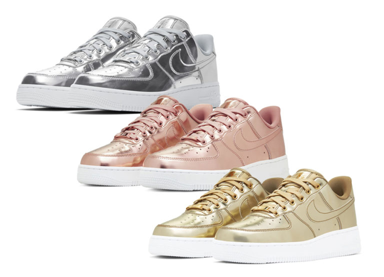 nike air force 1 sp metallic
