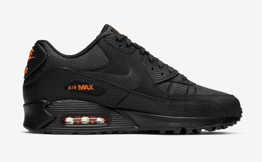 Nike Air Max 90 Black Orange CT2533001 Release Date SBD