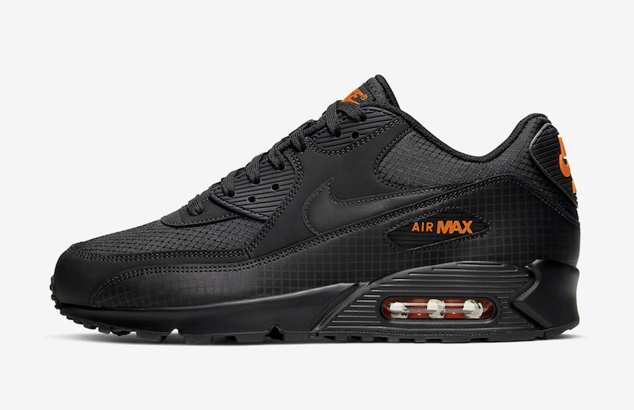 Nike Air Max 90 Black Orange CT2533-001 Release Date - SBD