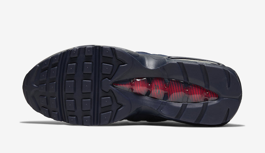 Nike Air Max 95 Navy Red CQ4024-400 Release Date - SBD