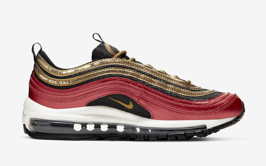 Nike Air Max 97 Sequin Gold CT1148-600 Release Date - SBD