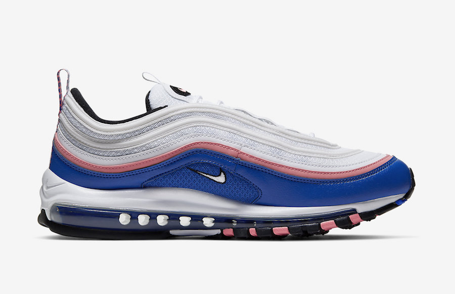 Nike Air Max 97 White Game Royal Pink 921826-107 Release Date - SBD