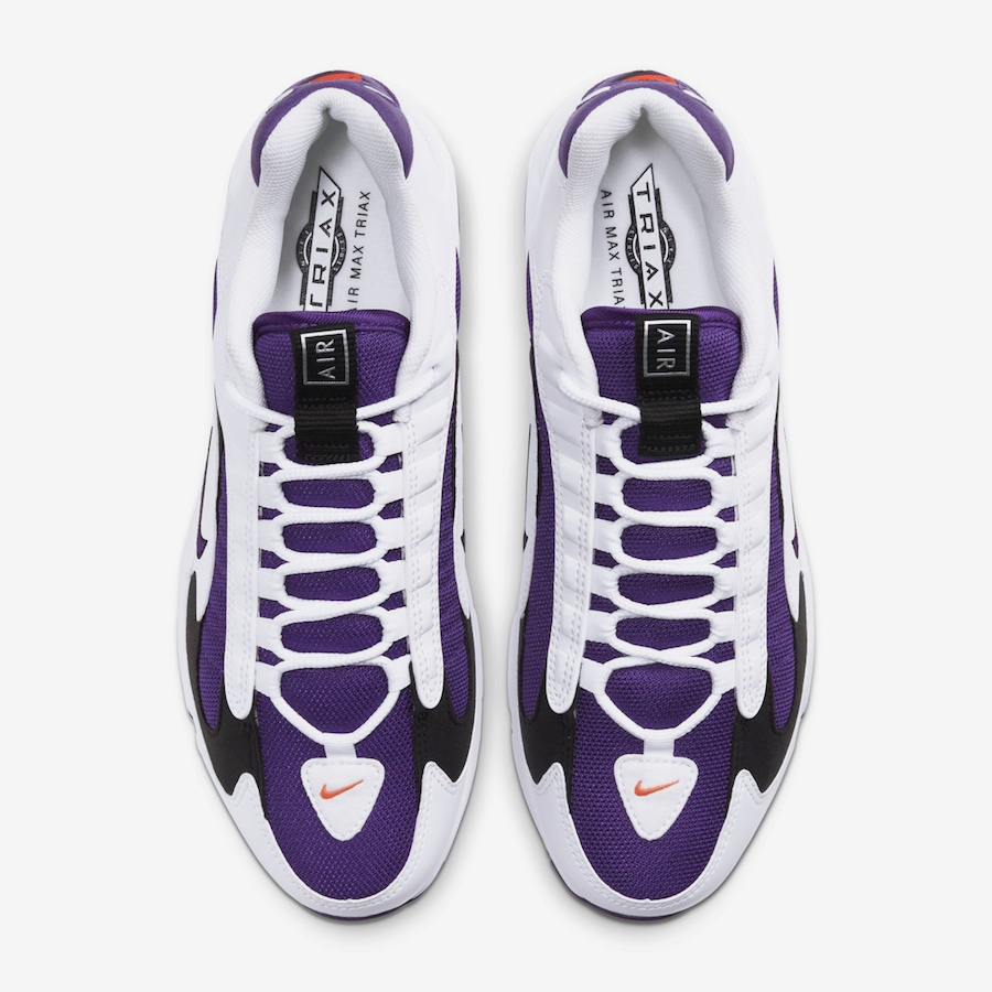 Nike Air Max Triax 96 Retro White Purple Release Date
