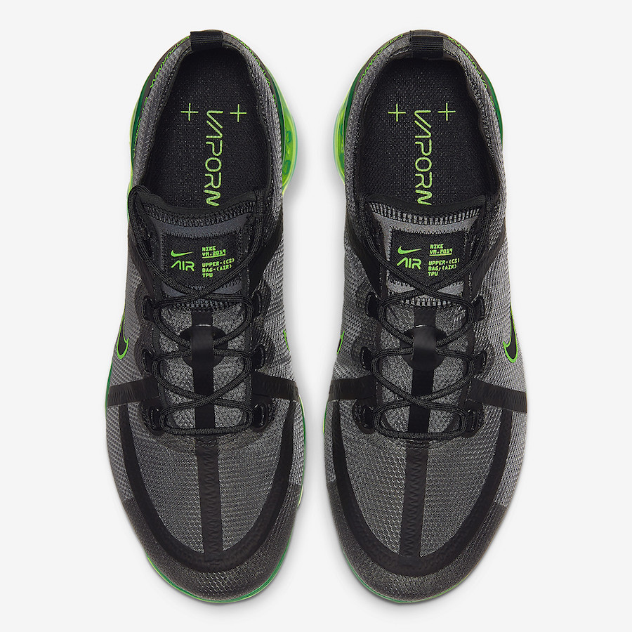 Nike Air VaporMax 2019 Black Green AR6631-011 Release Date