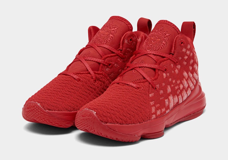 Nike LeBron 17 GS University Red BQ3177-600 Release Date