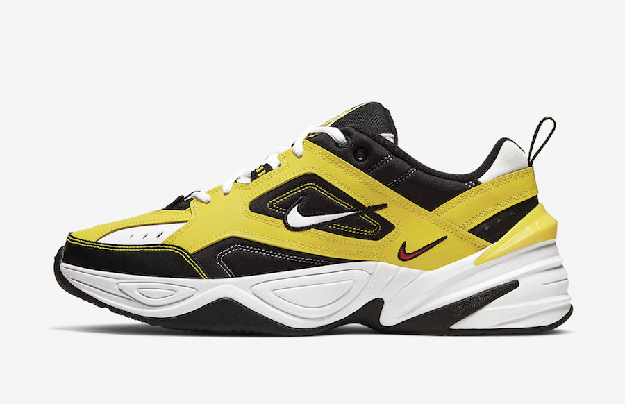 Nike M2K Tekno Yellow Black White AV4789-700 Release Date