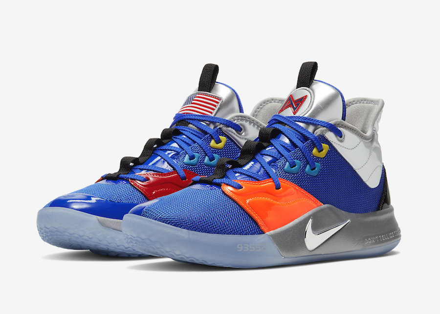 paul george 3 nasa Kevin Durant shoes 