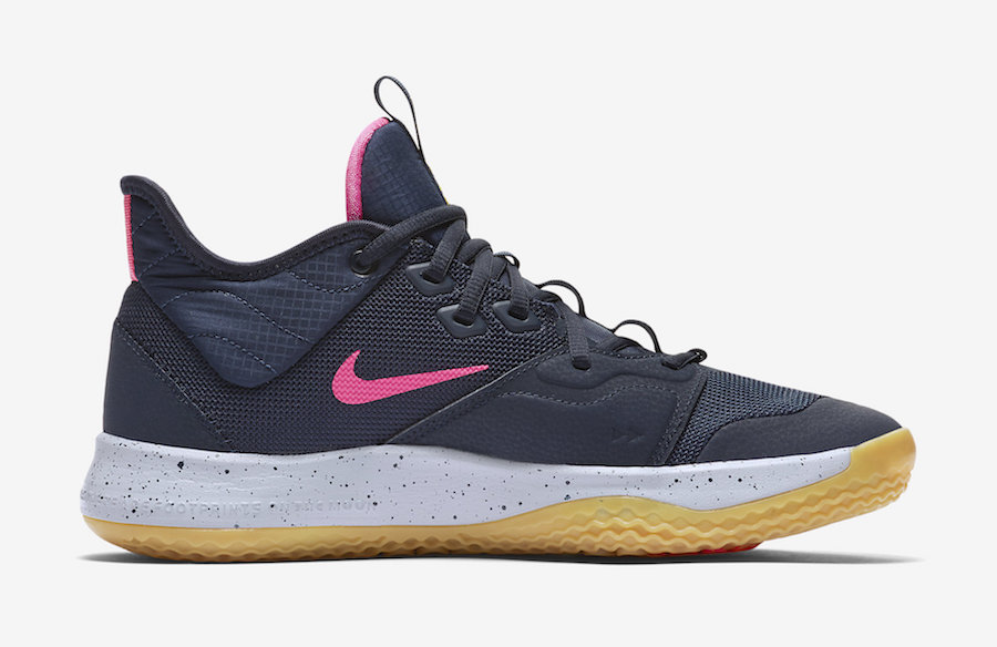 Nike PG 3 Obsidian Pink Blast AO2607-401 Release Date