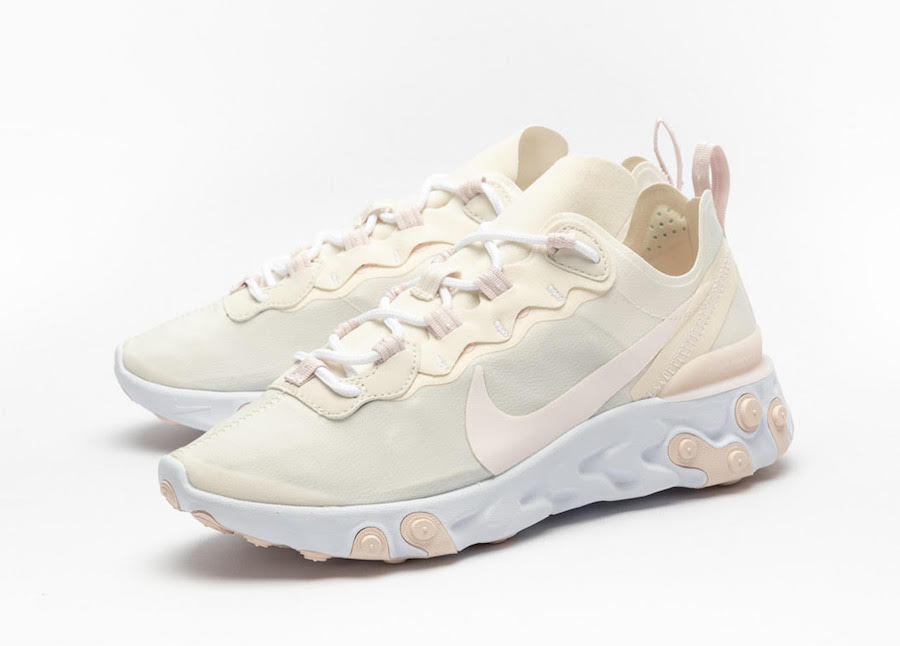 Råd Retouch lade Nike React Element 55 Pale Ivory BQ2728-103 Release Date - SBD