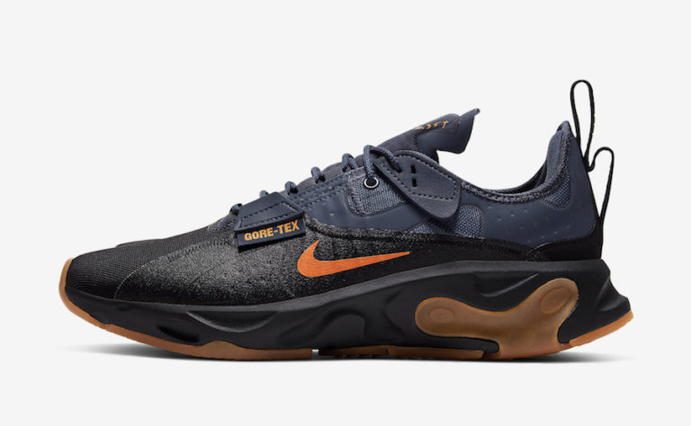 Nike React Type GTX Gore-Tex Black Bright Ceramic Thunder Grey BQ4737-001 Release Date - SBD