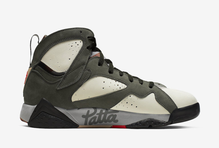 Patta Air Jordan 7 Icicle AT3375-100 Release Date - Sneaker Bar Detroit