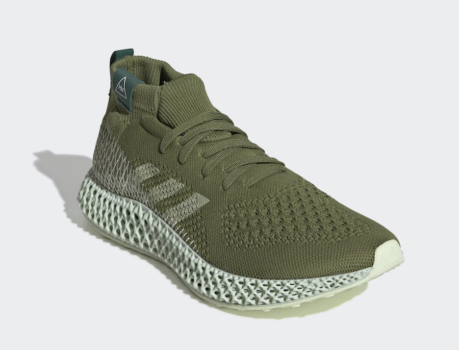 Pharrell Williams adidas 4D Olive FV6334 Release Date