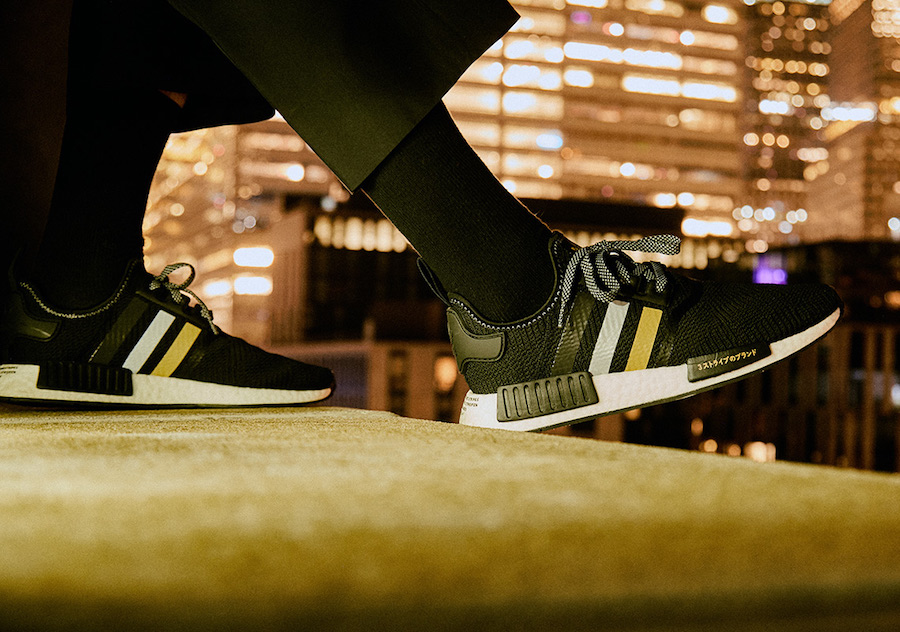 Shoe Palace adidas NMD R1 Black Gold EH2749 Release Date