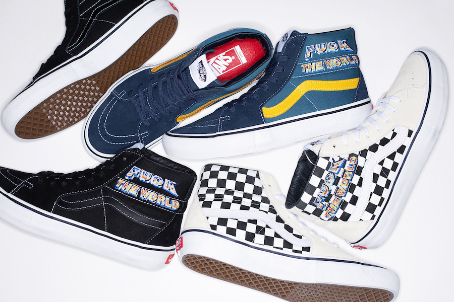 supreme vans off the wall