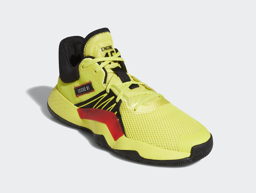adidas DON Issue 1 Shock Yellow EG5667 Release Date