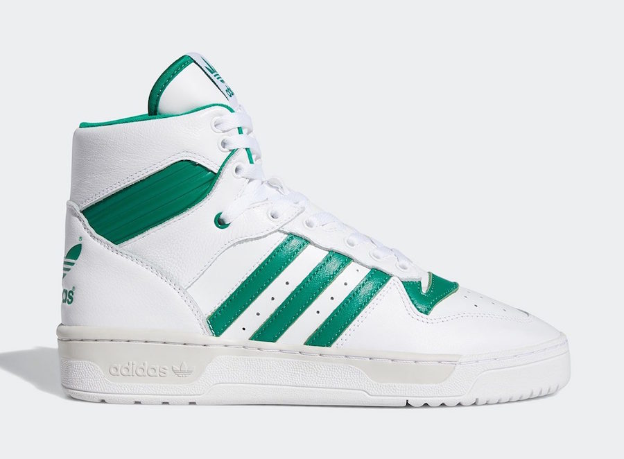 adidas Rivalry Hi White Green EE4972 Release Date