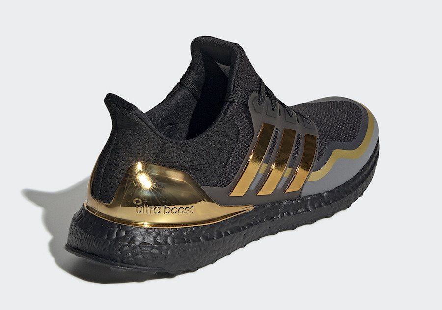 black and gold ultra boost