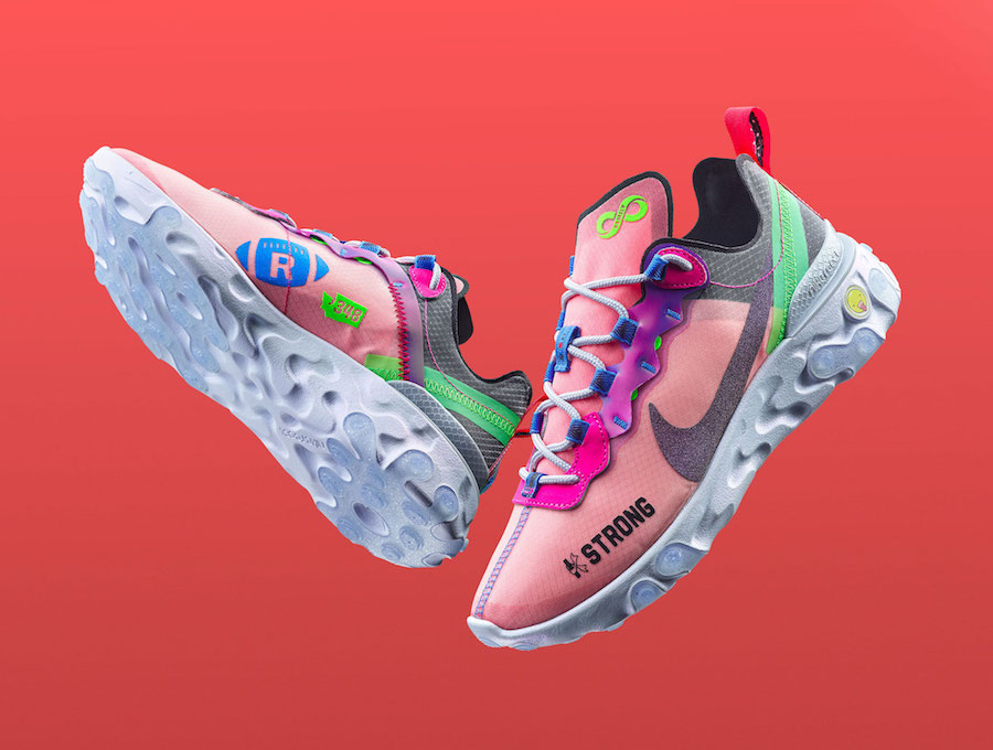 Kahleah Corona Nike React Element 55 Doernbecher Release Date