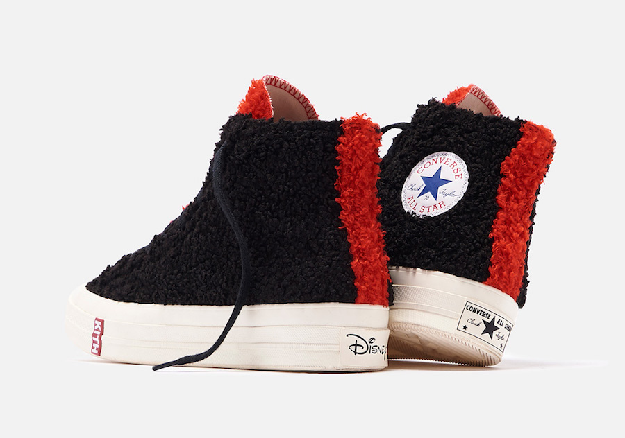 Kith Disney Tênis Converse Chuck Taylor Infant All Star Lift Rosa Mickey Mouse Release Boots